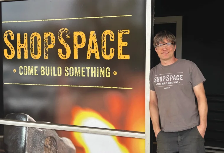 ShopSpace offers metalworking classes and studio space